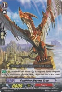 Perdition Wyvern, Grue - BT17: Blazing Perdition ver.E - Cardfight Vanguard card