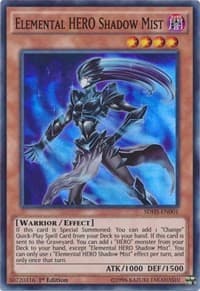 Elemental HERO Shadow Mist - Structure Deck: HERO Strike - YuGiOh card