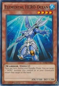 Elemental HERO Ocean - Structure Deck: HERO Strike - YuGiOh card