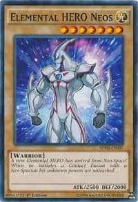 Elemental HERO Neos - Structure Deck: HERO Strike - YuGiOh card