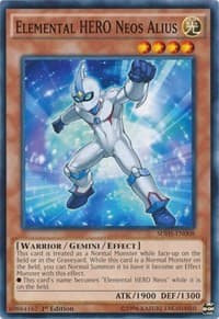 Elemental HERO Neos Alius - Structure Deck: HERO Strike - YuGiOh card