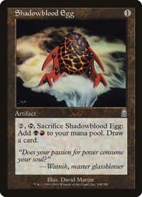 Shadowblood Egg - Odyssey - Magic: The Gathering card