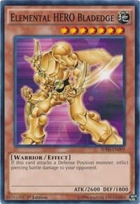 Elemental HERO Bladedge - Structure Deck: HERO Strike - YuGiOh card