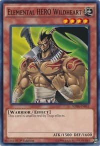 Elemental HERO Wildheart - Structure Deck: HERO Strike - YuGiOh card