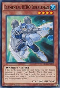 Elemental HERO Bubbleman - Structure Deck: HERO Strike - YuGiOh card