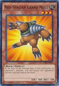 Neo-Spacian Grand Mole - Structure Deck: HERO Strike - YuGiOh card