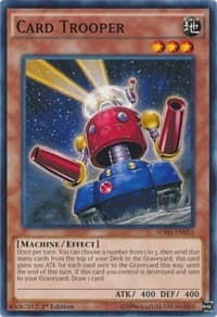 Card Trooper - Structure Deck: HERO Strike - YuGiOh card
