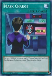 Mask Charge - Structure Deck: HERO Strike - YuGiOh card