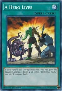 A Hero Lives - Structure Deck: HERO Strike - YuGiOh card
