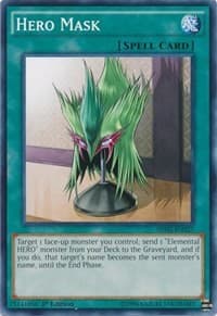 Hero Mask - Structure Deck: HERO Strike - YuGiOh card