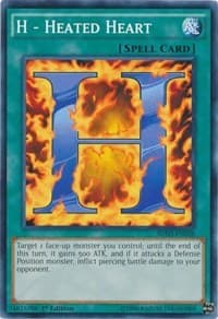 H - Heated Heart - Structure Deck: HERO Strike - YuGiOh card