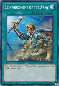Reinforcement of the Army - Structure Deck: HERO Strike - YuGiOh card