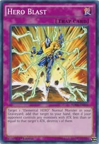 Hero Blast - Structure Deck: HERO Strike - YuGiOh card