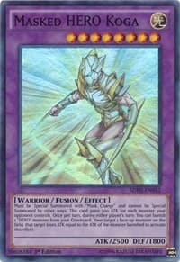 Masked HERO Koga - Structure Deck: HERO Strike - YuGiOh card