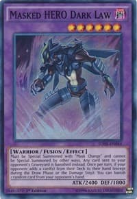 Masked HERO Dark Law - Structure Deck: HERO Strike - YuGiOh card