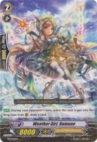 Weather Girl, Ramune - Promo Cards - Cardfight Vanguard card