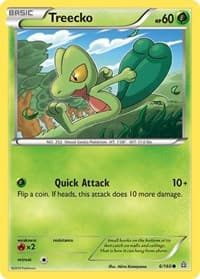 Treecko - XY - Primal Clash - Pokemon card
