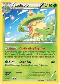 Ludicolo - XY - Primal Clash - Pokemon card