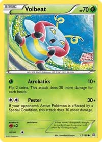 Volbeat - XY - Primal Clash - Pokemon card