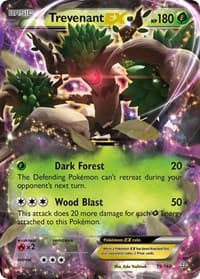 Trevenant EX - XY - Primal Clash - Pokemon card
