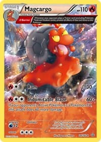 Magcargo (Omega) - XY - Primal Clash - Pokemon card
