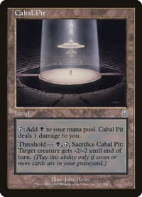 Cabal Pit - Odyssey - Magic: The Gathering card