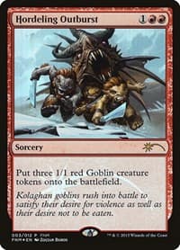 Hordeling Outburst - FNM Promos - Magic: The Gathering card