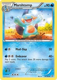 Marshtomp - XY - Primal Clash - Pokemon card