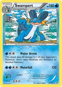 Swampert - XY - Primal Clash - Pokemon card