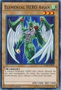 Elemental HERO Avian - Structure Deck: HERO Strike - YuGiOh card