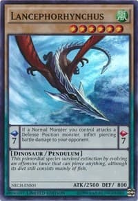 Lancephorhynchus (SE) - The New Challengers - YuGiOh card