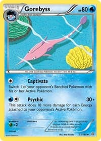 Gorebyss - XY - Primal Clash - Pokemon card