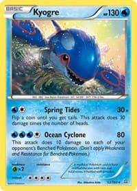 Kyogre - XY - Primal Clash - Pokemon card