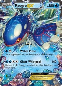 Kyogre EX - XY - Primal Clash - Pokemon card