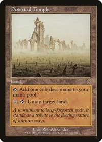 Deserted Temple - Odyssey - Magic: The Gathering card