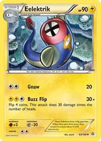 Eelektrik - XY - Primal Clash - Pokemon card