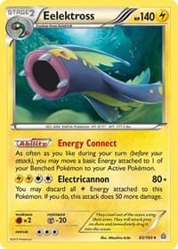 Eelektross - XY - Primal Clash - Pokemon card