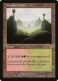 Mossfire Valley - Odyssey - Magic: The Gathering card