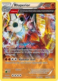 Rhyperior (Omega) - XY - Primal Clash - Pokemon card