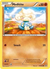 Meditite - XY - Primal Clash - Pokemon card