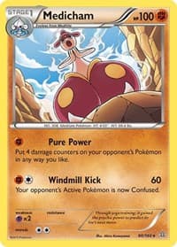 Medicham - XY - Primal Clash - Pokemon card