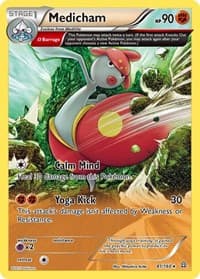 Medicham (Omega) - XY - Primal Clash - Pokemon card