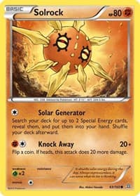 Solrock - XY - Primal Clash - Pokemon card