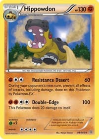 Hippowdon - XY - Primal Clash - Pokemon card