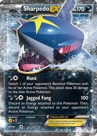 Sharpedo EX - XY - Primal Clash - Pokemon card