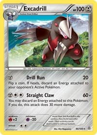 Excadrill - XY - Primal Clash - Pokemon card