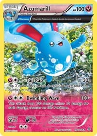 Azumarill (Alpha) - XY - Primal Clash - Pokemon card