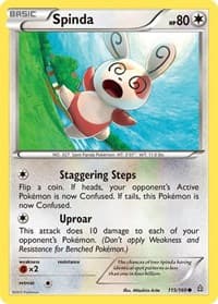 Spinda - XY - Primal Clash - Pokemon card