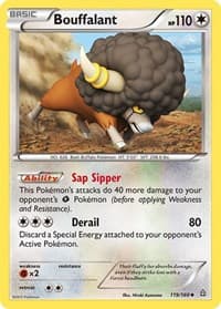 Bouffalant - XY - Primal Clash - Pokemon card