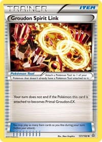 Groudon Spirit Link - XY - Primal Clash - Pokemon card